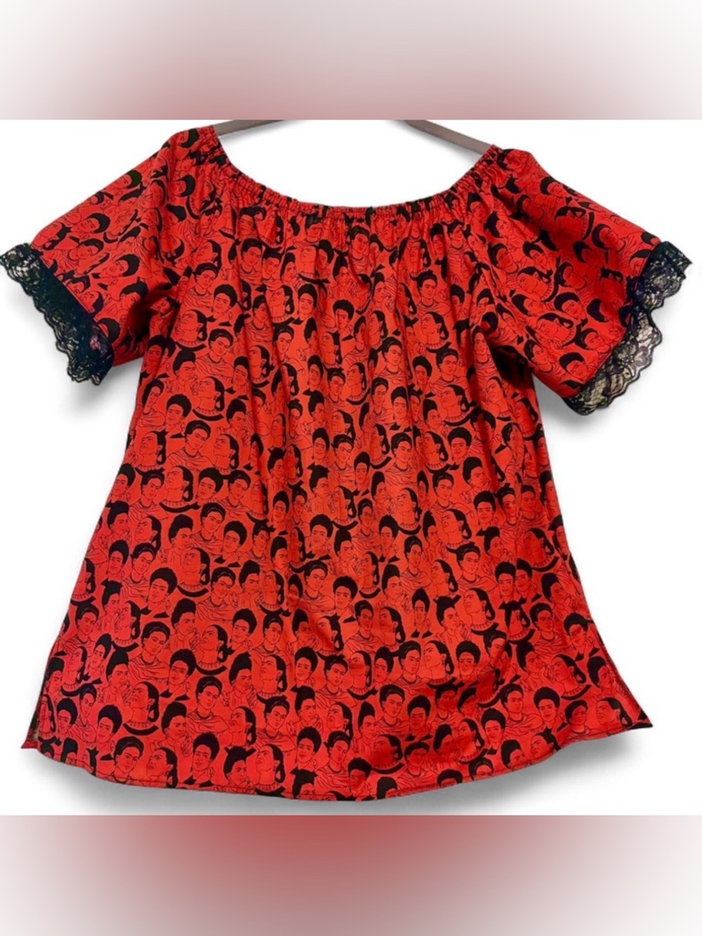 NWOT handmade Frida Kahlo blouse